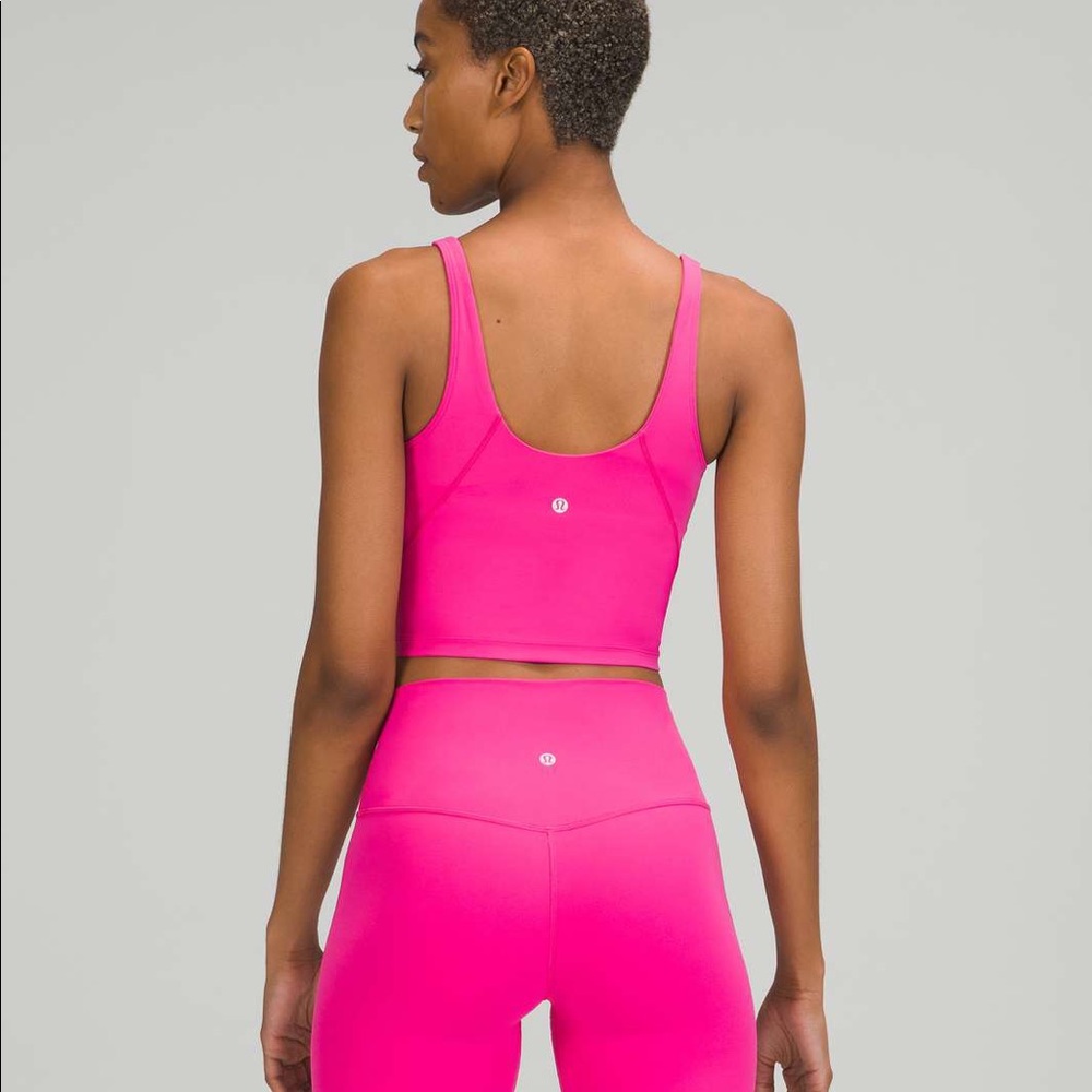 🍋 NWT Lululemon Align Tank Top Sonic Pink! - Picture 2 of 3